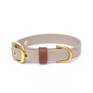 Collier biothane sable