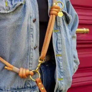 Laisse corde - biothane Copper